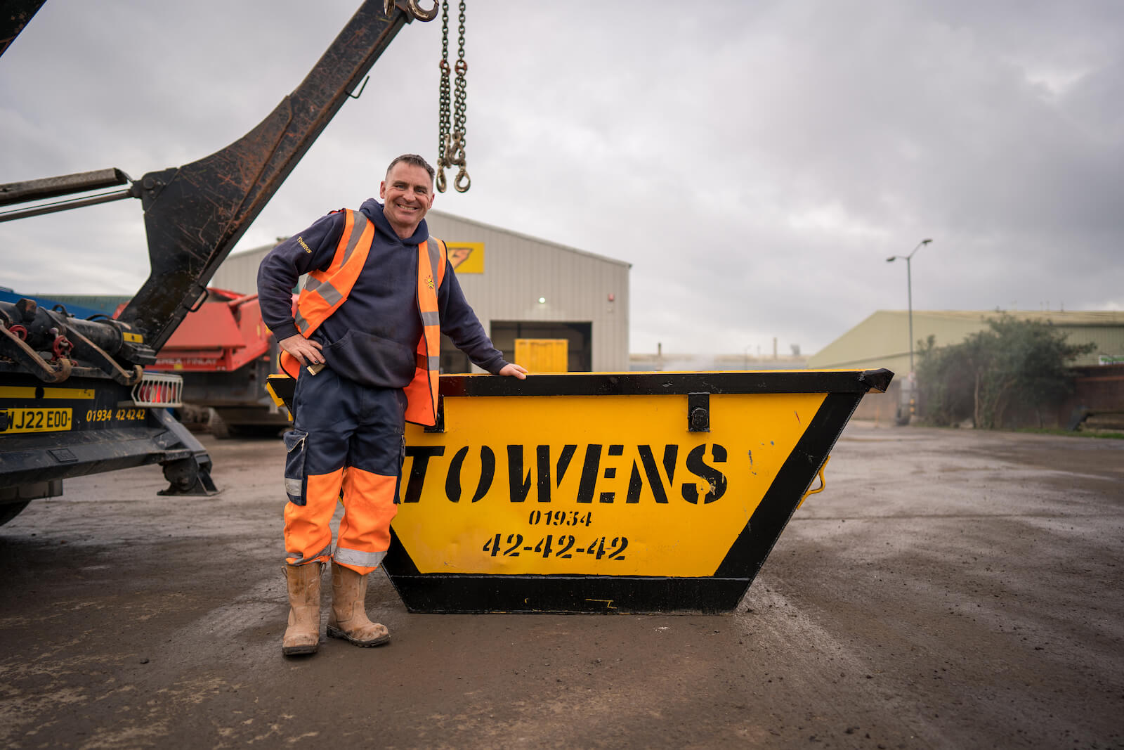 Skip　in　Waste　Management　Hire　Somerset　Services　Towens